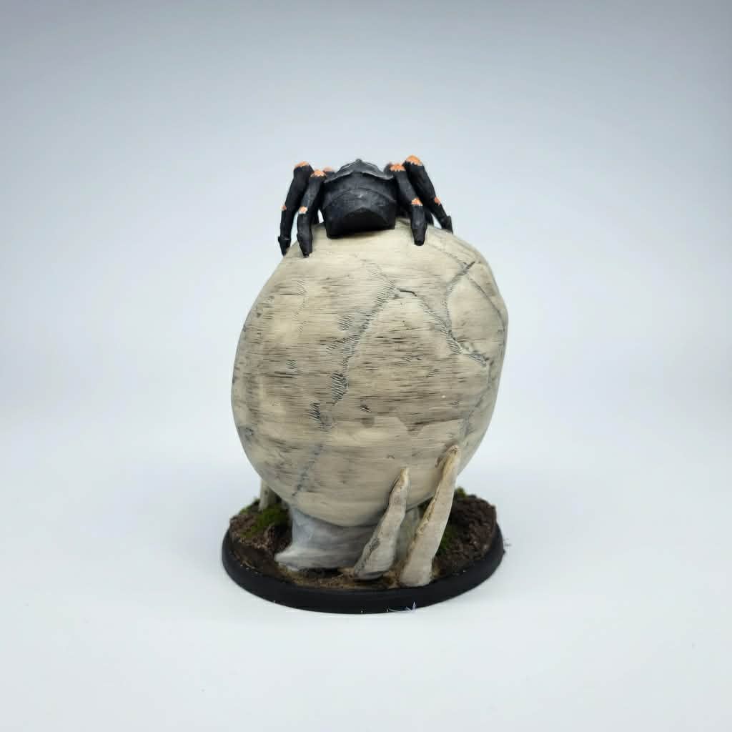 Hand Painted Skull Dice Tower