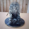 Game of Thrones Iron Throne ornament/cake topper