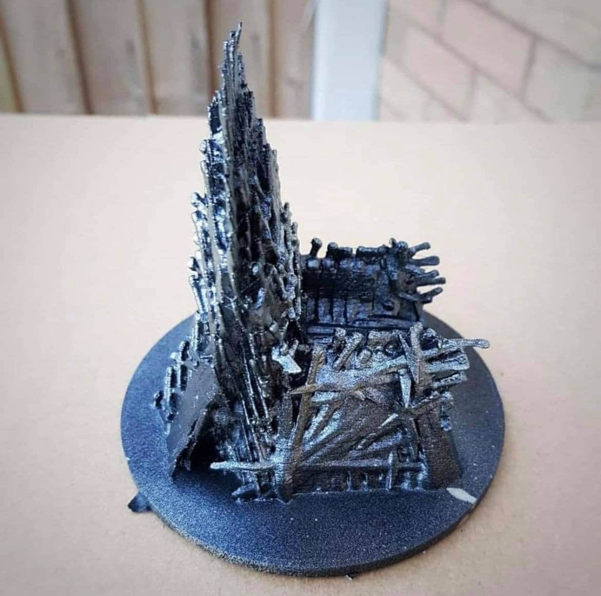 Game of Thrones Iron Throne ornament/cake topper