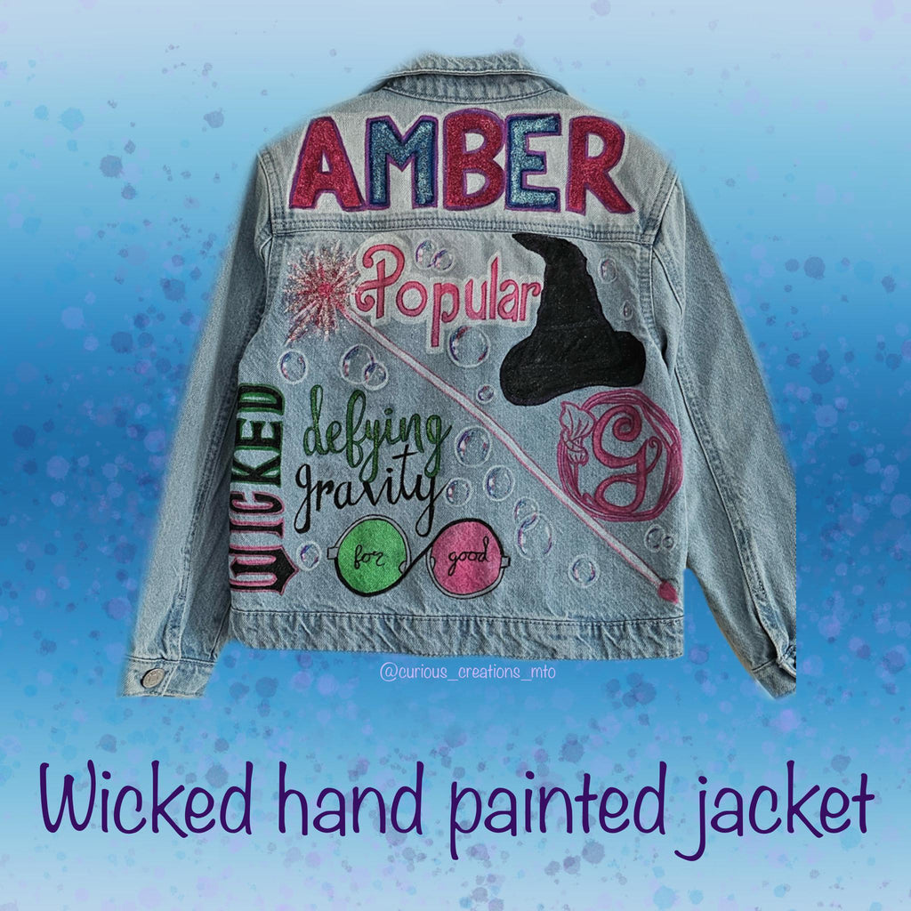 Mini & Me Matching hand-painted jackets