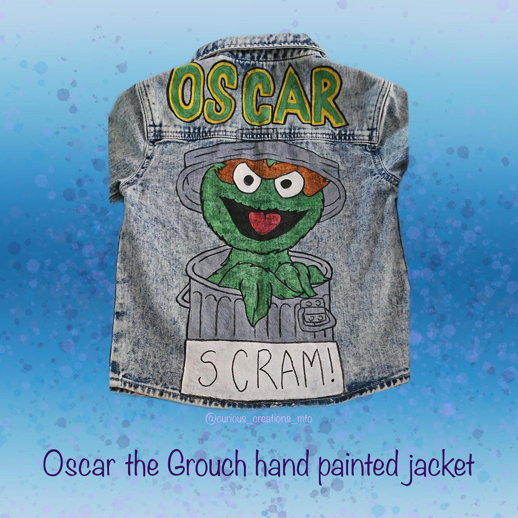 Mini & Me Matching hand-painted jackets