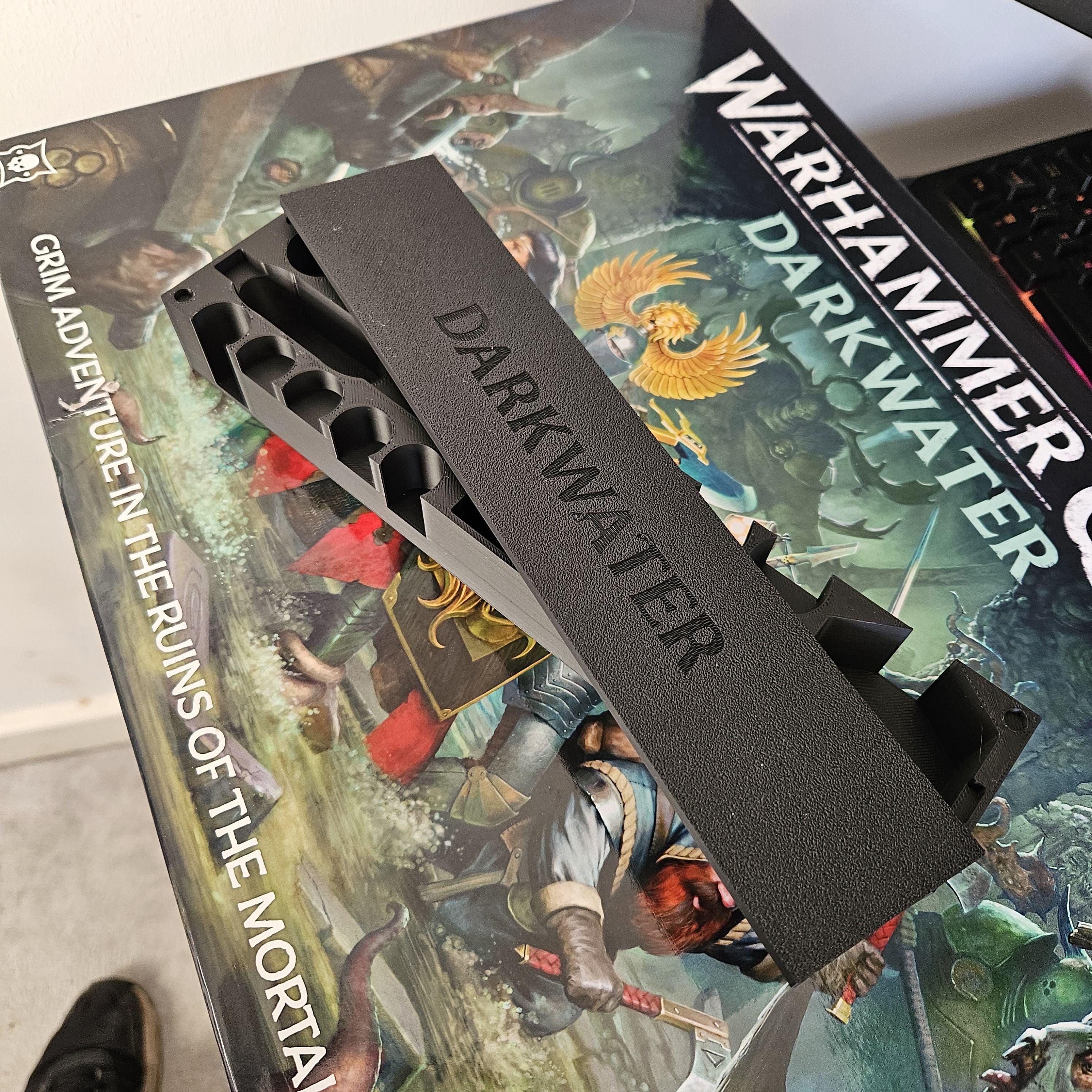 Dice and Card box for Warhammer Quest Darkwater