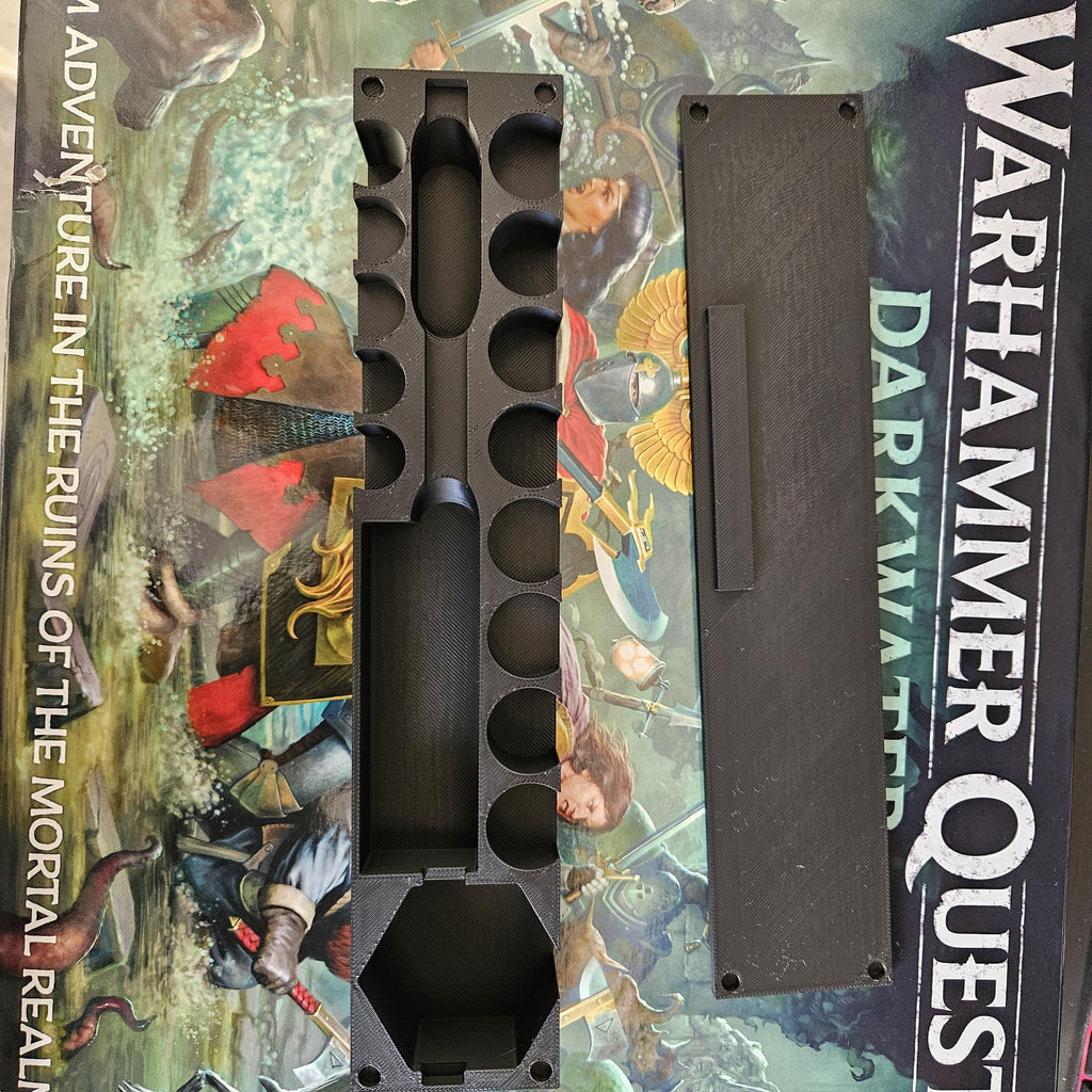 Dice and Card box for Warhammer Quest Darkwater