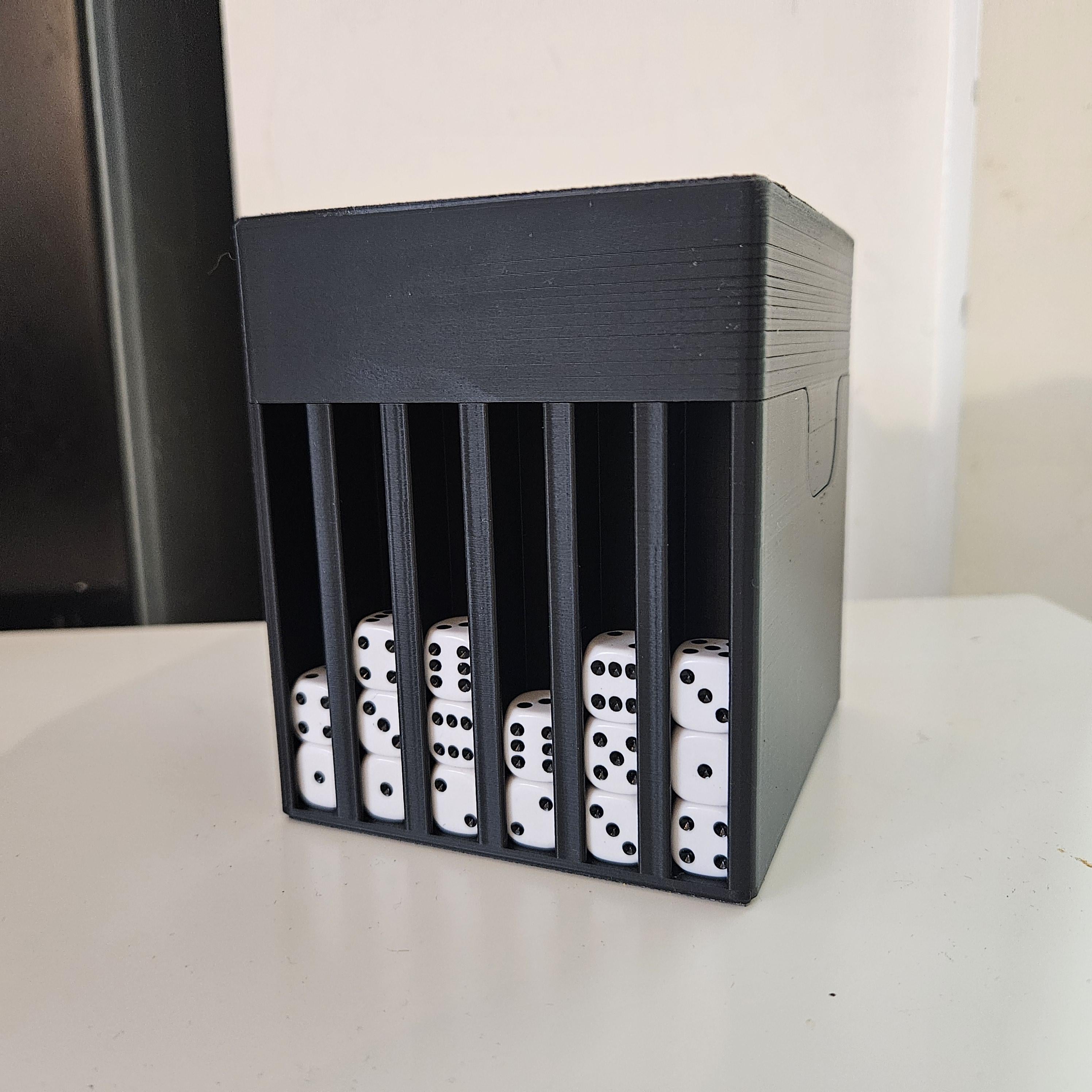 Deck and Dice Boxes for Tabletop Gaming