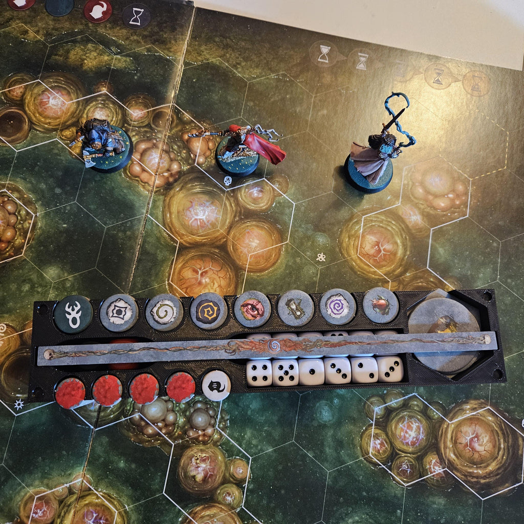 Dice and Card box for Warhammer Quest Darkwater