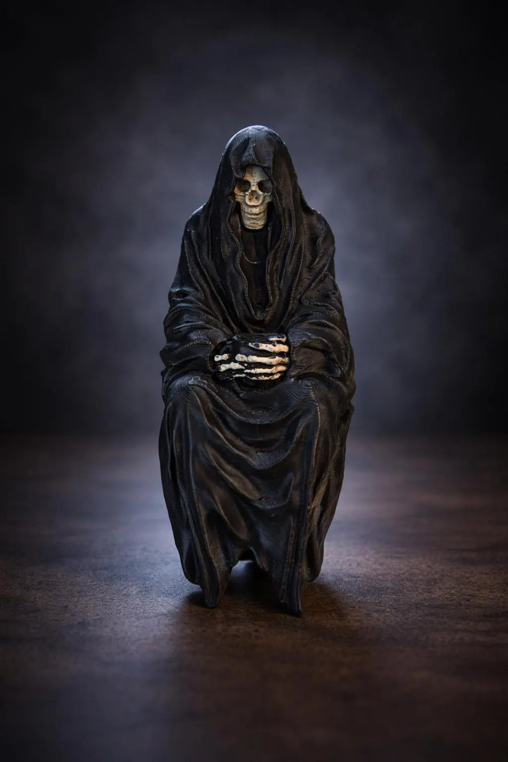 Grim Reaper Bookshelf Sitter
